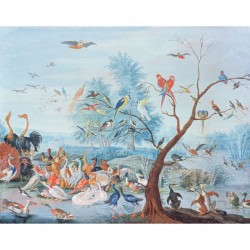 Tropical Birds Panel