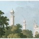 Taj Mahal Panel • Wallpaper • AU FIL DES COULEURS • AZURA