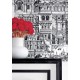 Palazzo Black and White-T35172 • Wallpaper • THIBAUT • AZURA