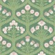 Floral Kingdom - Ballet Slipper & Leaf Green on Forest - 116/3009