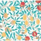 Fruit wallpaper - MORRIS AND CO - AZURA